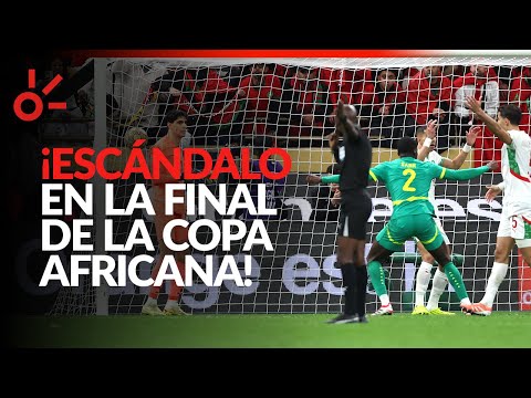 ¡Escándalo en la final de la Copa Africana! Gol anulado, penal y Senegal abandona la cancha