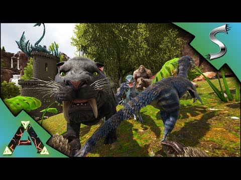 JOURNEY ACROSS THE MAP! MOVING THE WARPACK TO THE NEW BASE! - Ark: RAGNAROK [DLC Gameplay E26]