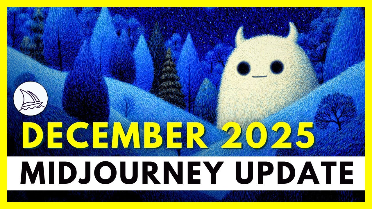 Midjourney Update | December 2025: Style Creator on Alpha, V8 & Editor Updates, Storytelling Update