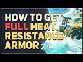 How to get Full Heat Resistance Armor Legend of Zelda Tears of the Kingdom