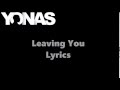 Yonas - Leaving You ft Jasmine Poole Lyrics ...