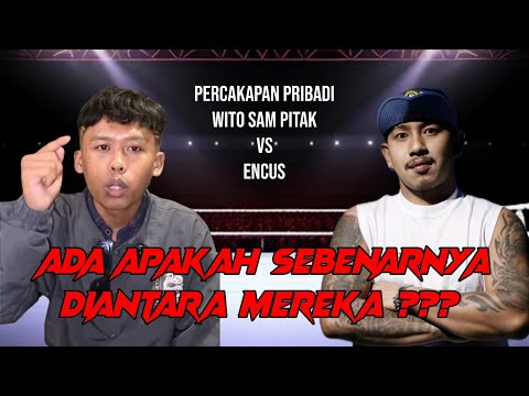 Percakapan pribadi SAM PITAK dengan ENCUS..!!! (No setting, No Edit, No Skip).