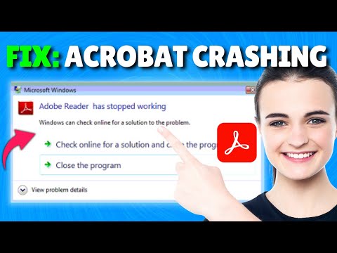 Adobe Reader Crashing