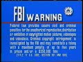 FBI WARNING 2003