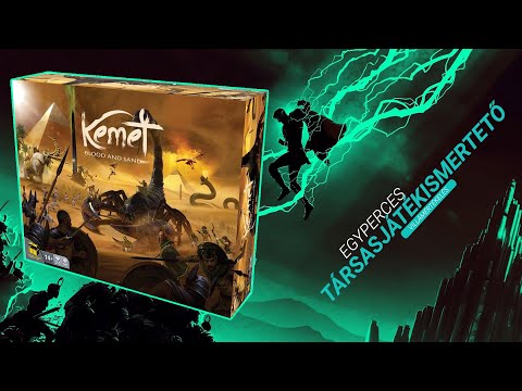#352. Kemet: Vér és homok | Egyperces társasjátékismertető - Game-Obscura