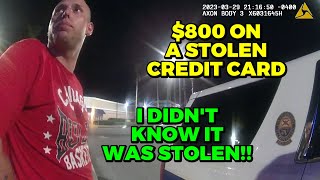 Silly Man Busted for Stolen Credit Card - Clearwater, Florida - March 29, 2023