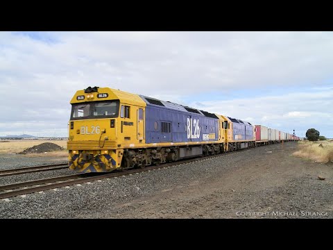 7901V Pacific National Mildura Containers - PoathTV Australian Trains & Railways