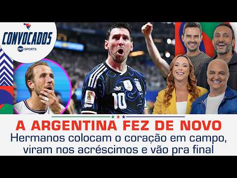 FINAL DEFINIDA: ESPANHA DE YAMAL X ARGENTINA DE MESSI! BECHLER, TAYNAH, VSR E ANDRÉ DEBATEM