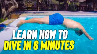 How to DIVE in your Swimming pool like a PRO
