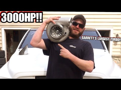 MASSIVE 3000HP TURBO FOR THE CUMMINS DRAG TRUCK!! GARRETT G57!!