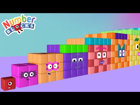 Looking for Numberblocks Cube Club 1 to 4096 BIGGEST Numberblocks Cube Ever