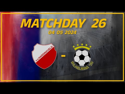 v.v. Hardinxveld - Wilhelmina'26 (1-2)