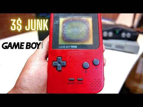 I Restored This 3$ Junk Game Boy Pocket - Restoration & Repair