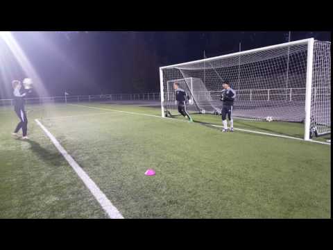 Målvaktsövning fotboll Vimmerby IF