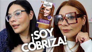 PROBANDO 9.7 TINTE RUBIO COBRIZO DE PALETTE | DE CASTAÑO OSCURO A COBRIZO