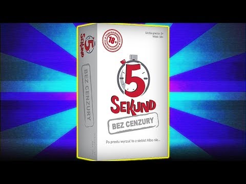 🎲Gra "5 Sekund: BEZ CENZURY" - Zawartość pudełka