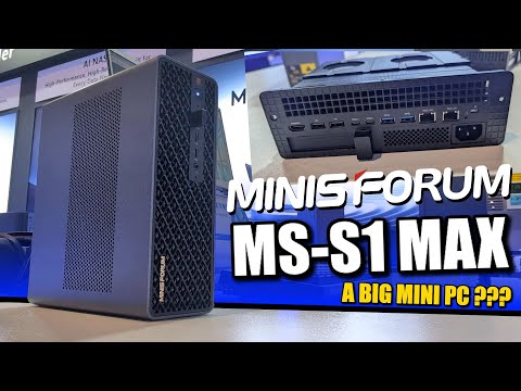 The Minisforum MS-S1 MAX @ IFA 2025