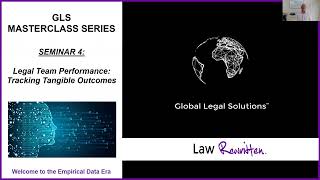 GLS Legal Ops Masterclass 4: Data Analytics & Tracking Tangible Outcomes