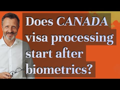 Does Canada visa processing start after biometrics?