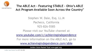 STABLE   Ohio's ABLE Act Program