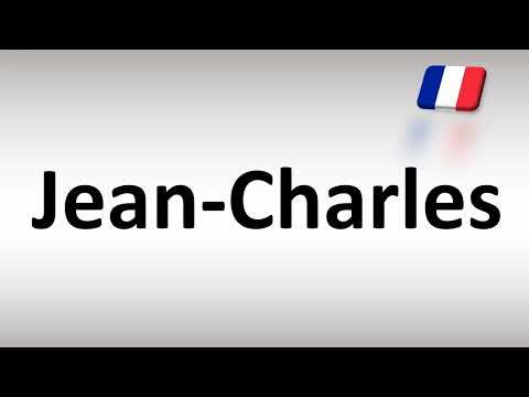 How to Pronounce Jean-Charles (French)