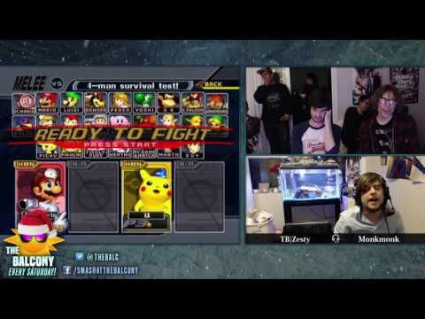 Melee @ the Balcony 75 - Winners Quarters ft. CaPEM (Doctor Mario) VS Rikachu (Pikachu)