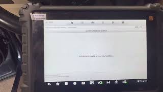 Land Rover battery replacement and programming using the Autel.