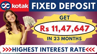 Download lagu Kotak Bank fixed deposit Interest Rate 2023 | Kotak Bank Interest Rate 2023 mp3