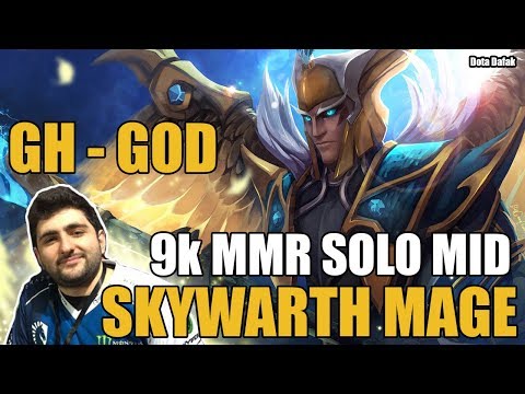 GH-GOD [Skywrath Mage] 9k MMR Solo Mid - Dota 2
