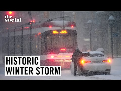 Toronto Buried by Historic Snowstorm | The Social