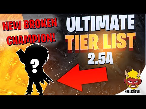 WILD RIFT ULTIMATE TIER LIST (Patch 2.5A) | NEW BROKEN CHAMPIONS!