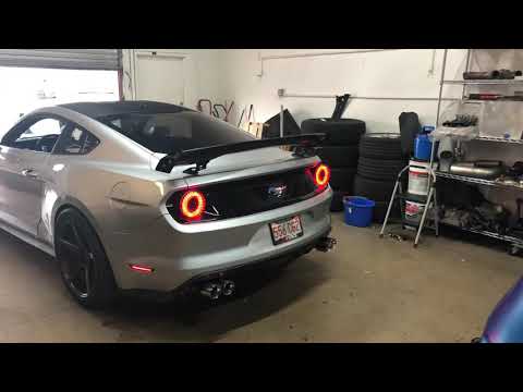 Startup of new XForce active exhaust with quad tips