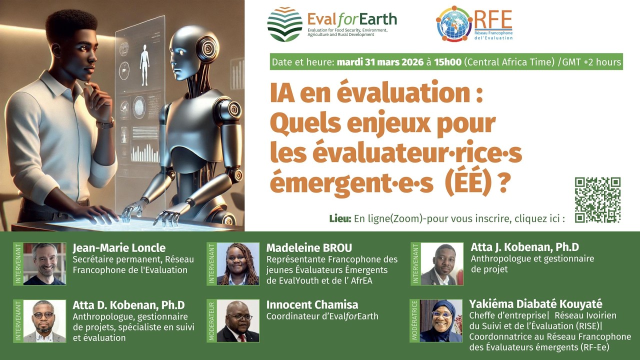 IA en évaluation : Quels enjeux pour les évaluateur·rice·s émergent·e·s (ÉÉ)?