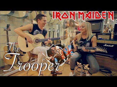 The Trooper (Iron Maiden) - Thomas Zwijsen ft. Nita Strauss (Alice Cooper)