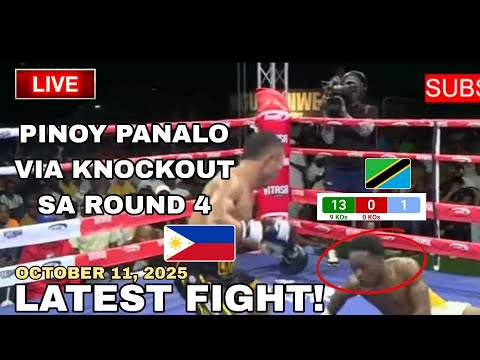 LATEST FIGHT! October 11, 2025 l PINOY tinalo ang undefeated na Africano sa Tanzania