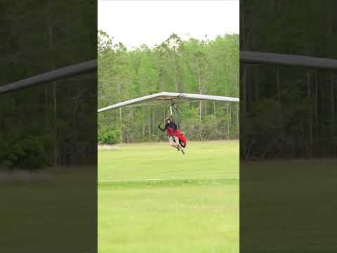 Landing After First Flight in Wills Wing T3. 2019.