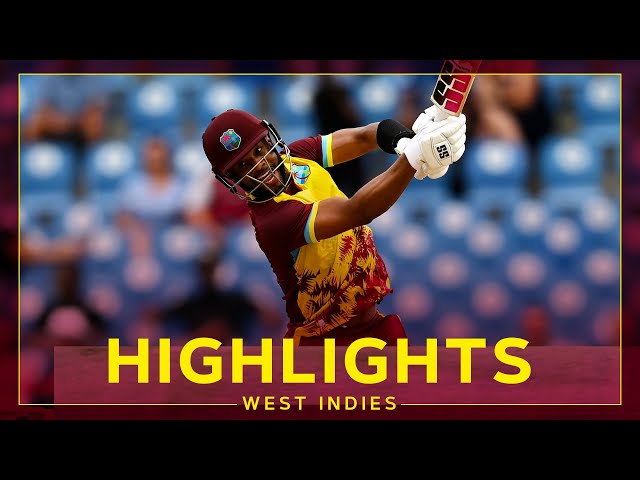 Highlights | West Indies v England | 5th T20I