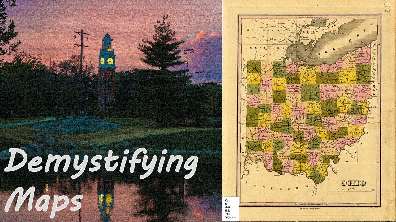 Map Show and Tell: Ohio Counties in about 1823