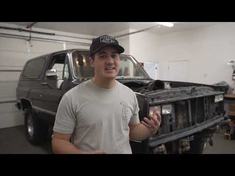 Squarebody Radiator Core Support Install from our friends Hodson Motors!