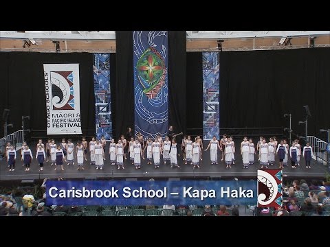 Carisbrook School – Kapa Haka  -  Otago Polyfest 2016