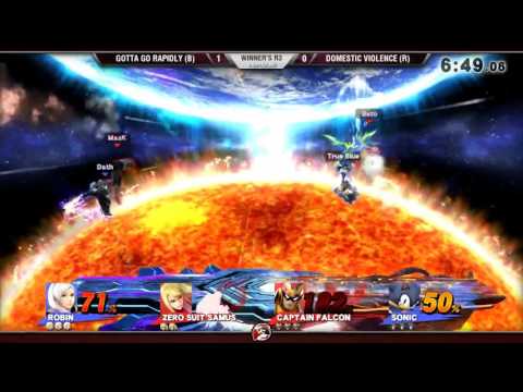 1/28/16 VS Doubles - Winners R3 - Gotta Go at Respective Speeds (B) vs Domestic Violence (R)