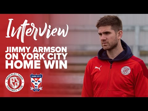 INTERVIEW: Jimmy Armson on York City win