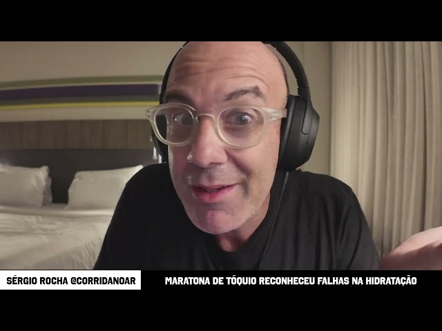 MARATONA de TÓQUIO admitiu problemas na hidratação