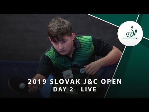 2019 ITTF Junior Circuit, Slovak Junior & Cadet Open, Table 1 - Day 2