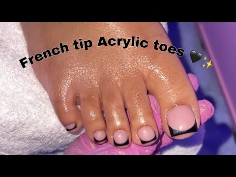 Acrylic Toe Nails