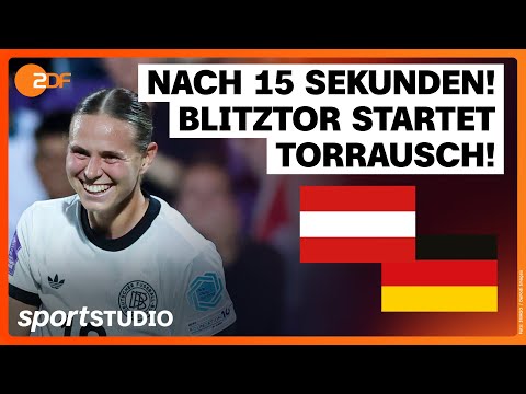 Österreich - Deutschland | UEFA Women’s Nations League, 6. Spieltag 2025 | sportstudio