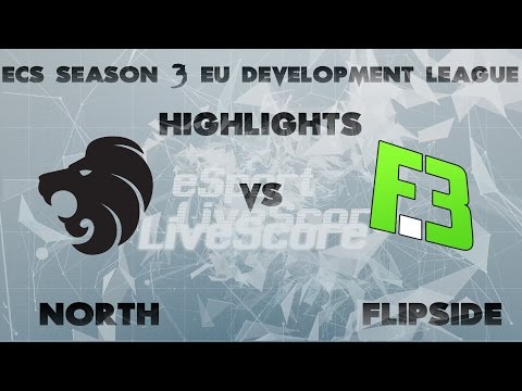 NORTH vs FLIPSID3 @ ECS Season 3 EU Development League Highlights