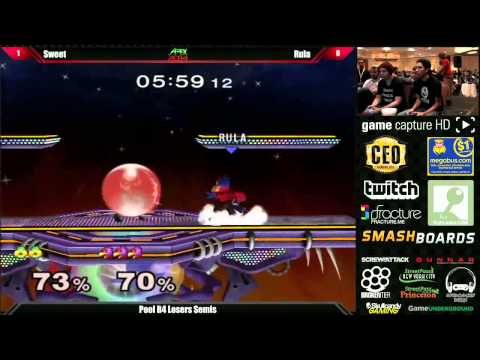 Apex 2014 Melee - Pool B4 - Sweet (Sheik) vs Rula (Falco)