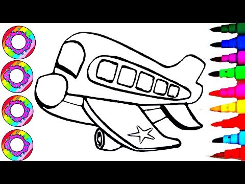 Best Coloring Videos Disney’s Barbie and her Jet Plane Coloring Pages l ...
