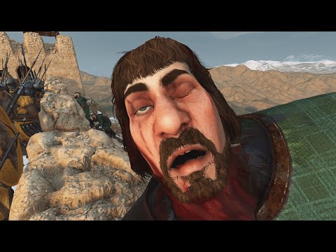 30 Mamluk vs. 500 Battanian Volunteer | Mount & Blade Bannerlord : Castle Defense With 30 Men